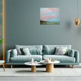 Marine landscape painting, original signed and delivered with its certificate.