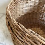 Panier osier rond
