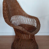 Fauteuil en rotin