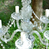 Luster with tassels
