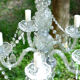 Luster with tassels