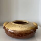 Vase Art nouveau en grès signé De Bruyn – Fives Lille – céramique ve