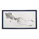 Original print of a squid, framed painting