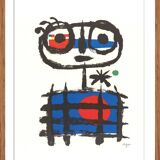 Poster after Joan miró