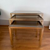 Brass pull out tables