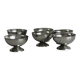 Lot de 6 coupelles à glace en inox