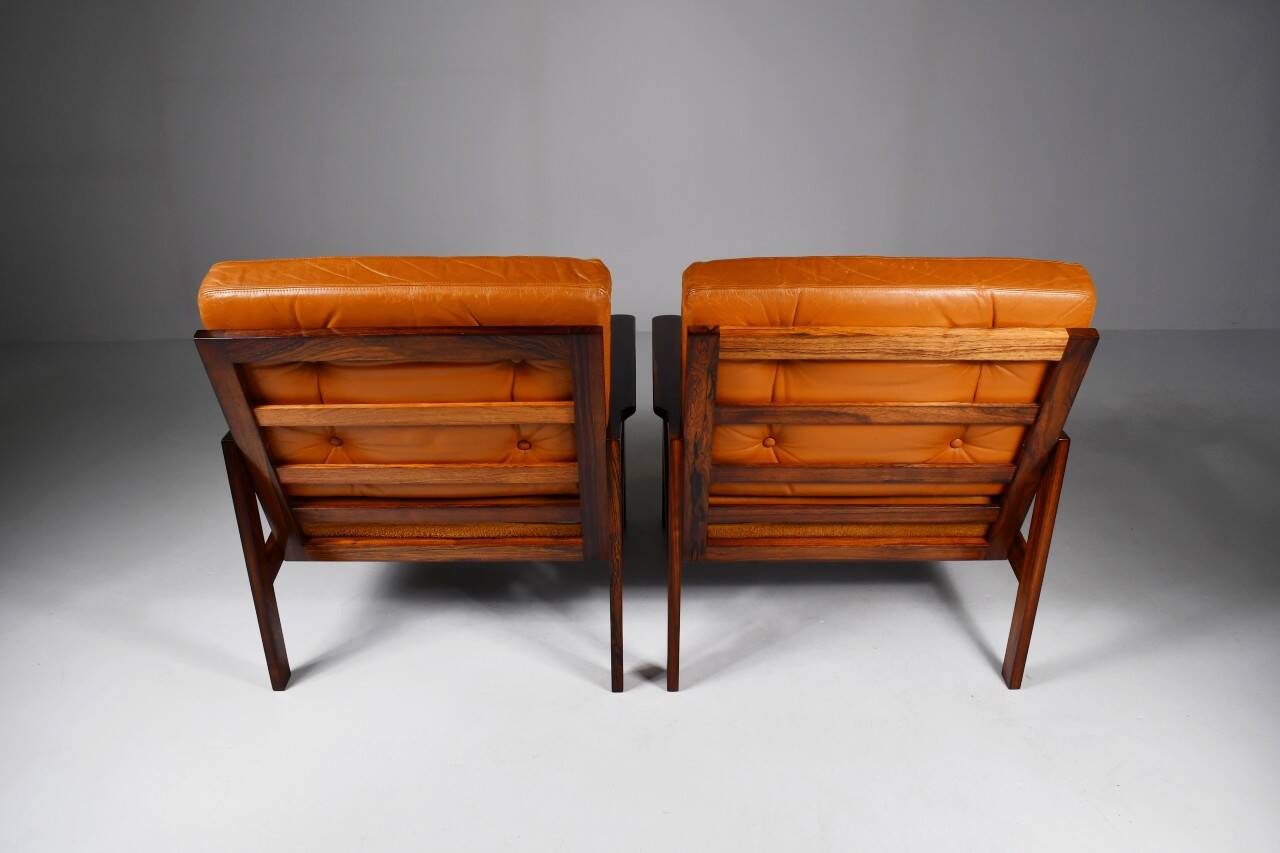 Fauteuils Capella par Ilum Wikkelsø, 1959