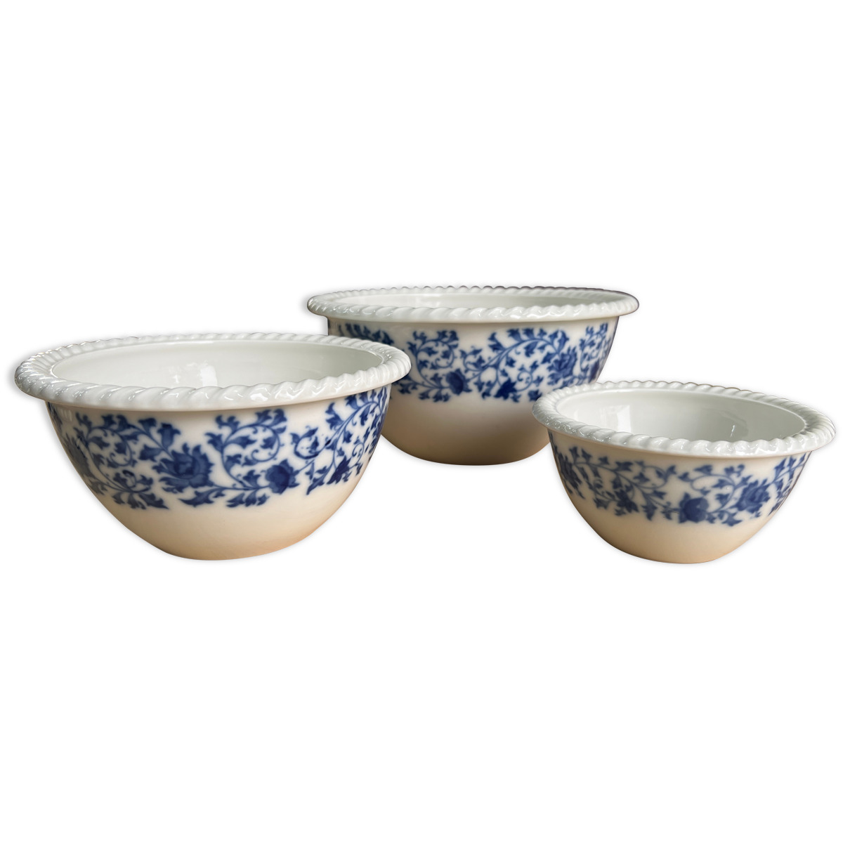 Set of 3 bowls Pillivuyt Countrystyle collection