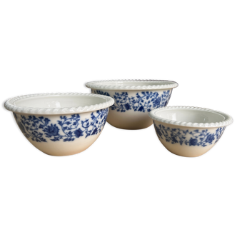 Lot de 3 bols Pillivuyt collection Countrystyle