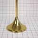 Oil lamp glass and brass by Freddie Andersen