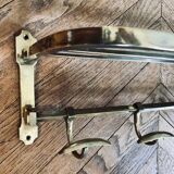 Late 19th century wall coat rack