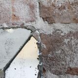 Venetian distressed mirror 78x61cm