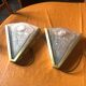 Pair of art deco wall sconces