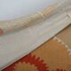 Hand knotted rug, vintage Turkish rug 152x175 cm