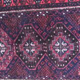 Tapis ancien belutch afghan fait main 100x154 cm