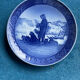 Wall plates Christmas Denmark Royal Copenhagen years 72-87