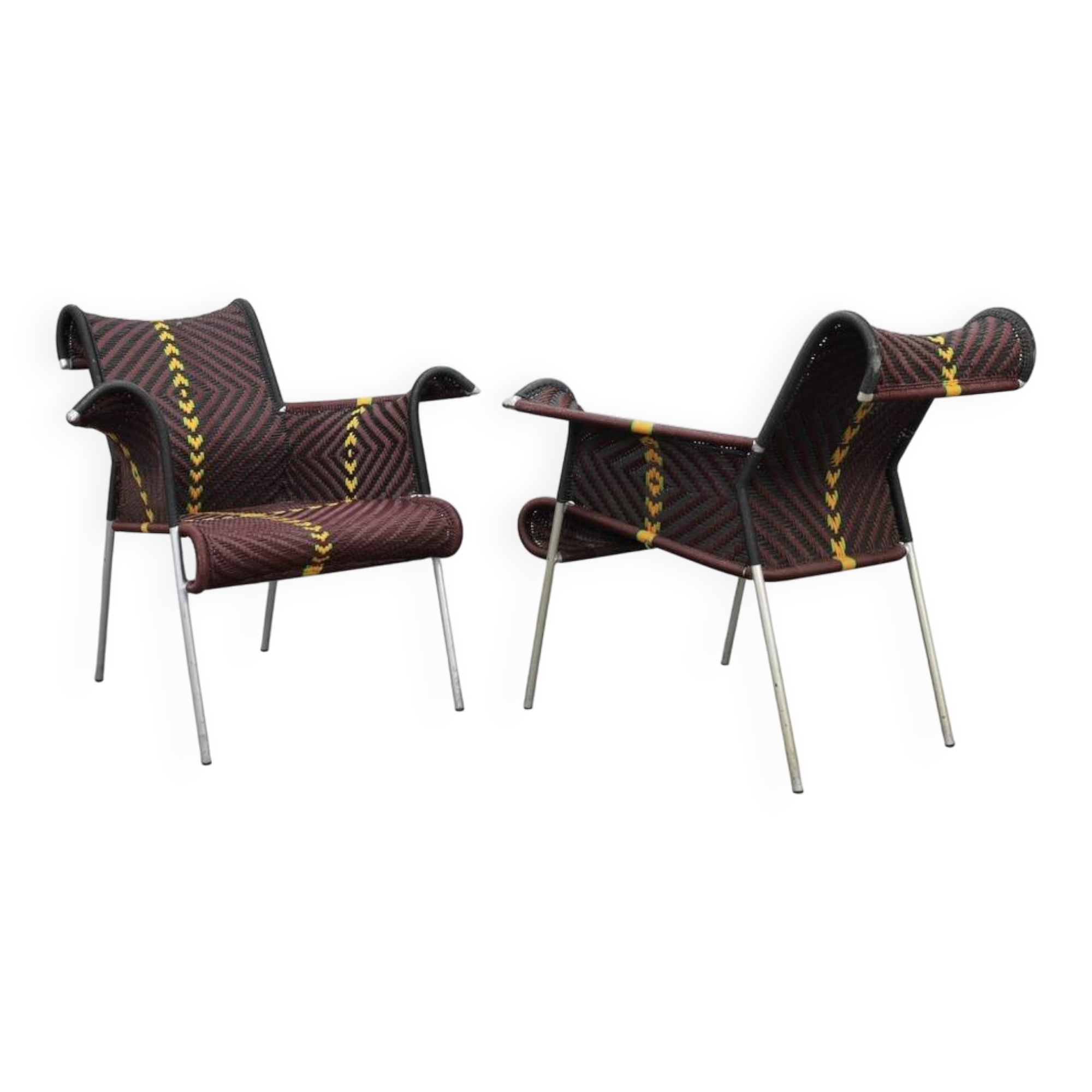 Ensemble de 2 fauteuils « Iris » de Dominique Pétot pour Moroso, 2009