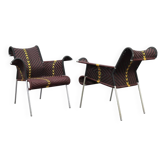 Ensemble de 2 fauteuils « Iris » de Dominique Pétot pour Moroso, 2009