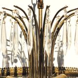 Lustre  cascade Vintage 60s. Hollywood Regency