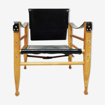 Fauteuil Safari danoise des années 1960