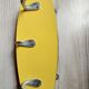 Yellow formica tea towel holder