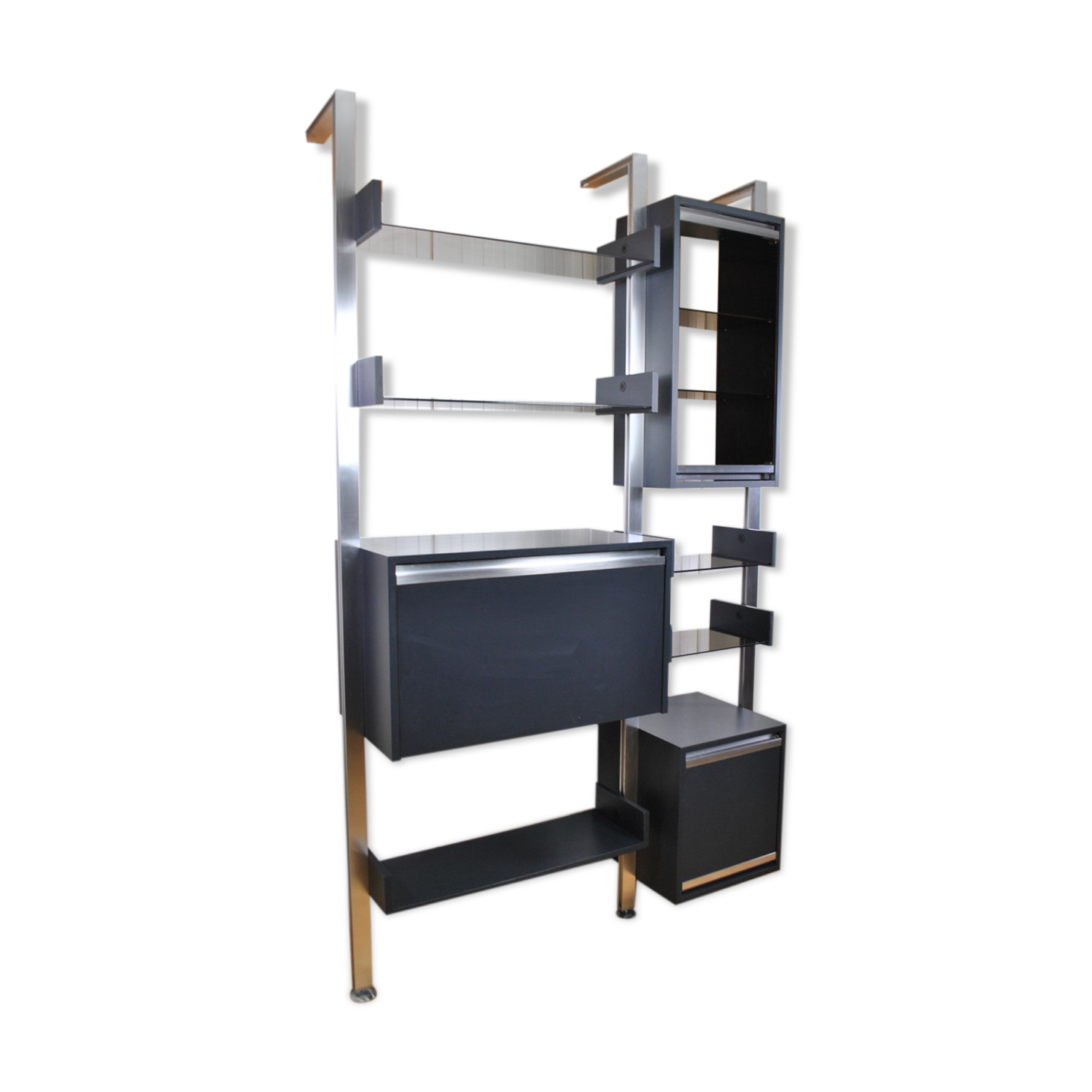 Michel Ducaroy modular bookcase shelf for Ligne Roset 1970