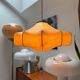 Large cocoon pendant light, 60s