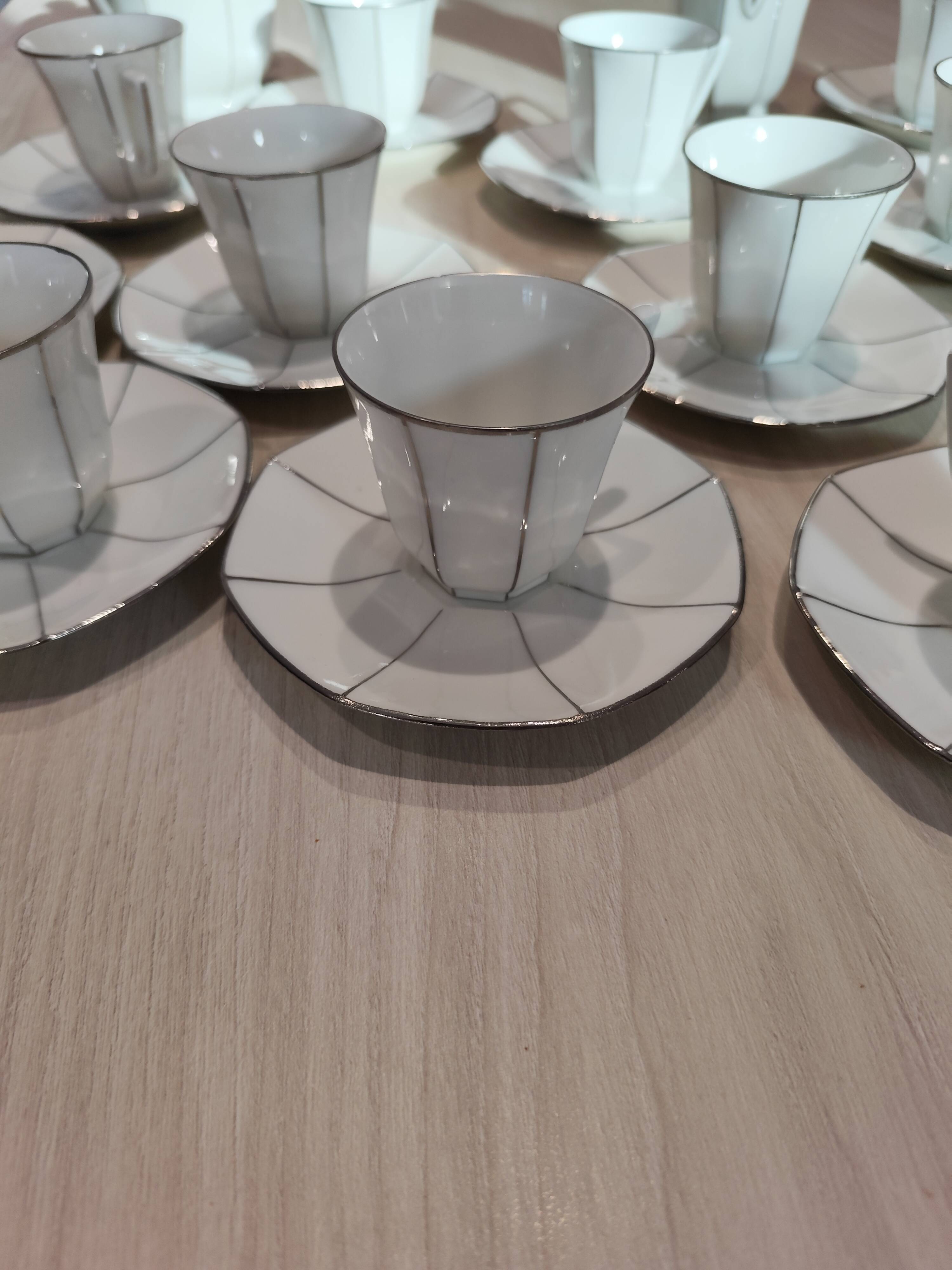 Art Deco coffee service Lourioux Foecy