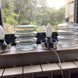 Paire de lampes de chevet vintage