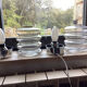 Paire de lampes de chevet vintage