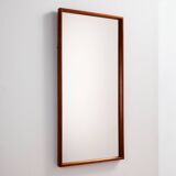Miroir avec cadre en teck
