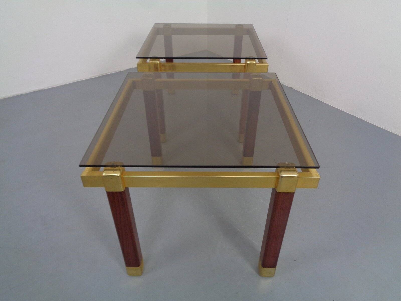 French Side Tables, 1970s, Set of 2