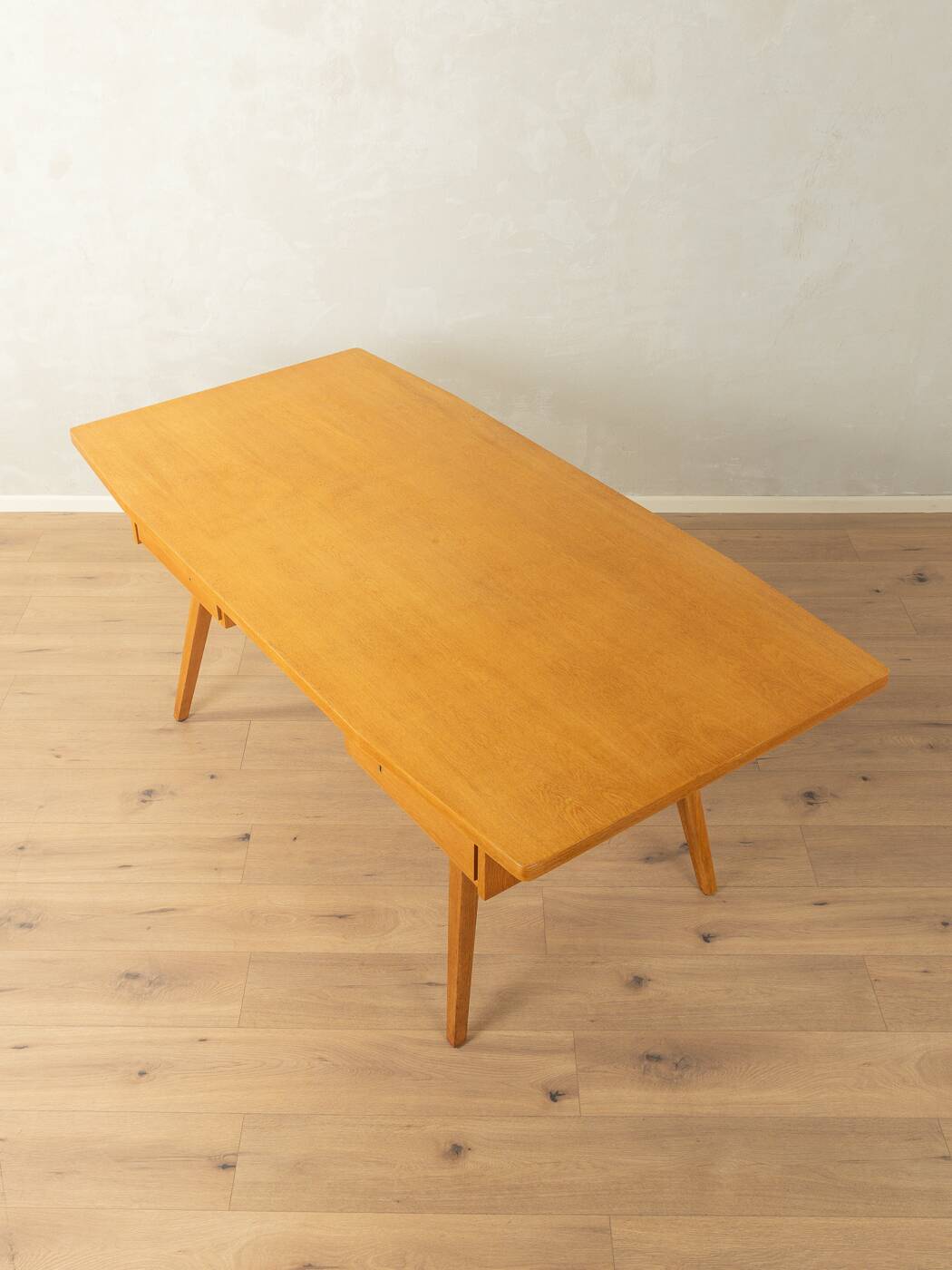 Detailed freestanding desk from the 1950s