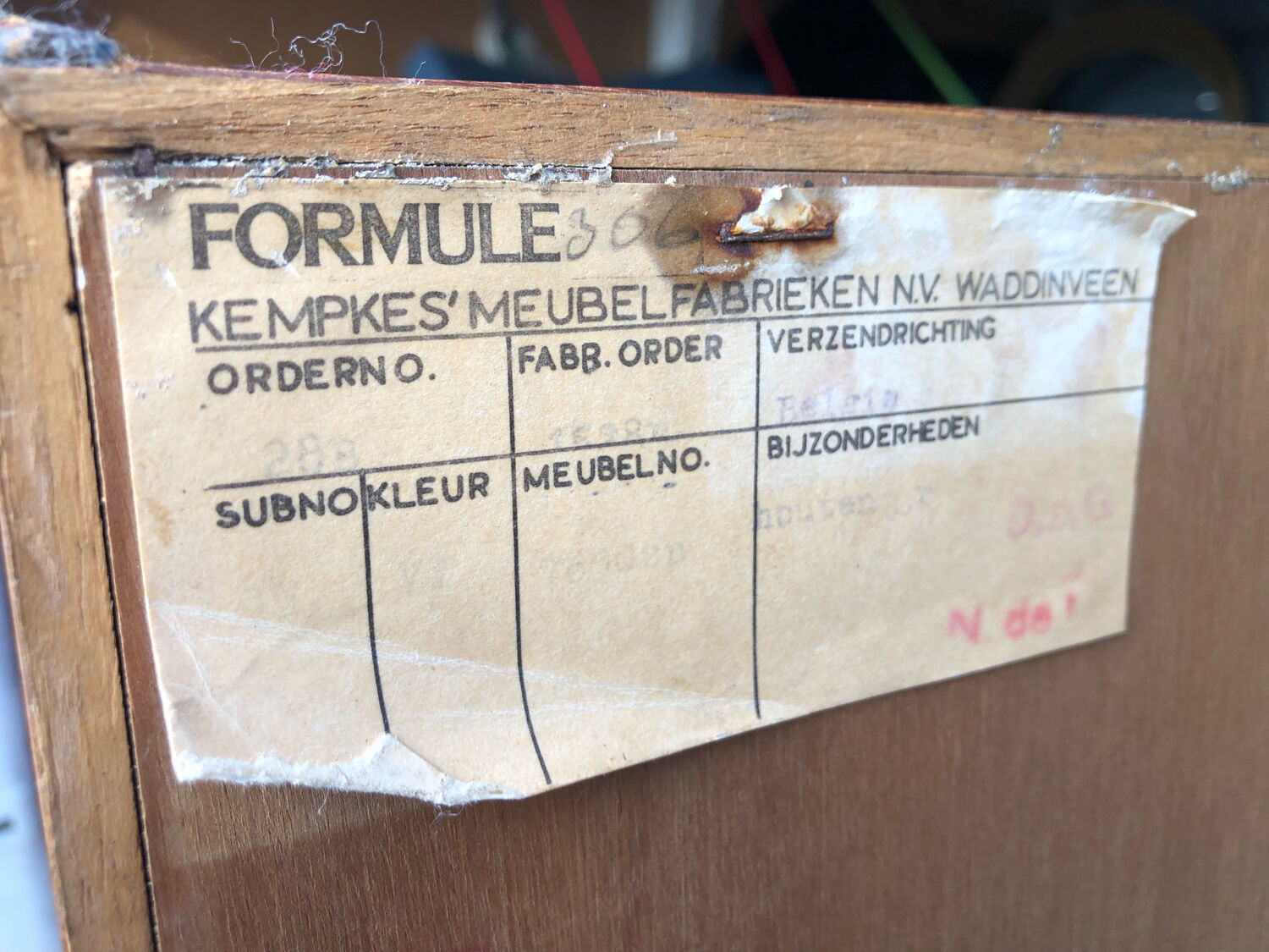 Kempkes chest of drawers