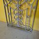 Antique french cast iron balcony railing, form around 1900