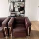 pair of authentic LC2 armchairs
