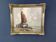 Oil painting “Segelschiff auf Sand“, frame gold von Harry Haerendel signed