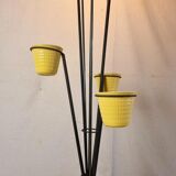 Vintage French 1950's Tripod Floor Lamp, Plant Stand