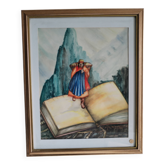 Tableau gouache