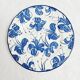 Set of 3 dessert plates Royal Tudor Orchid by Grindley