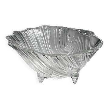 Bol en forme de coquillage - Revival Art Déco des années 1980