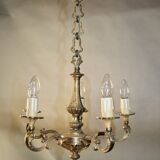 Bronze chandelier with 5 arms of light