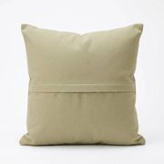 Housse de coussin brodée vintage 33x33 cm