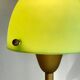 Mushroom lamp sce opaline glass vintage