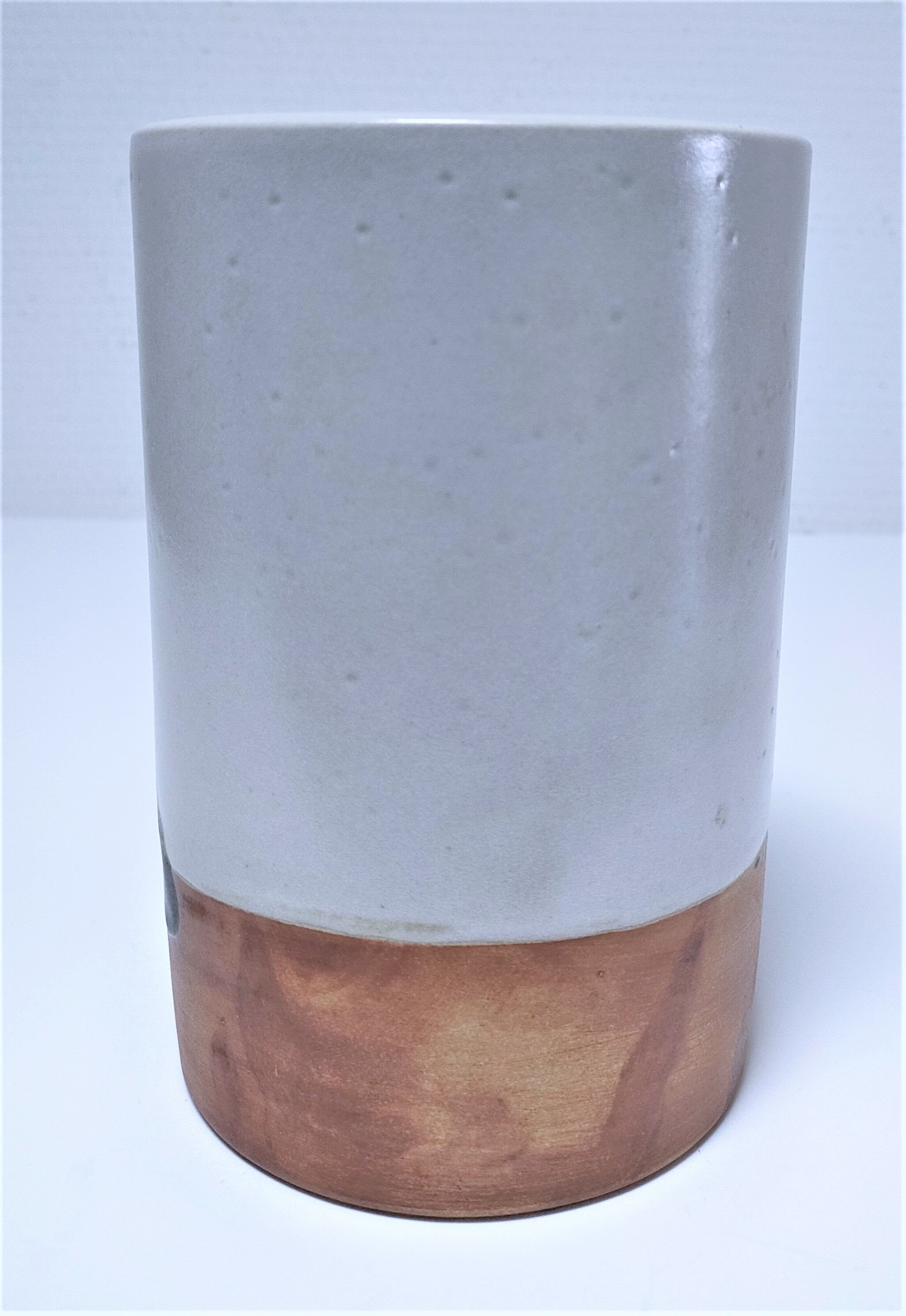 Glazed stoneware vase of the pottery La Colombe 70s