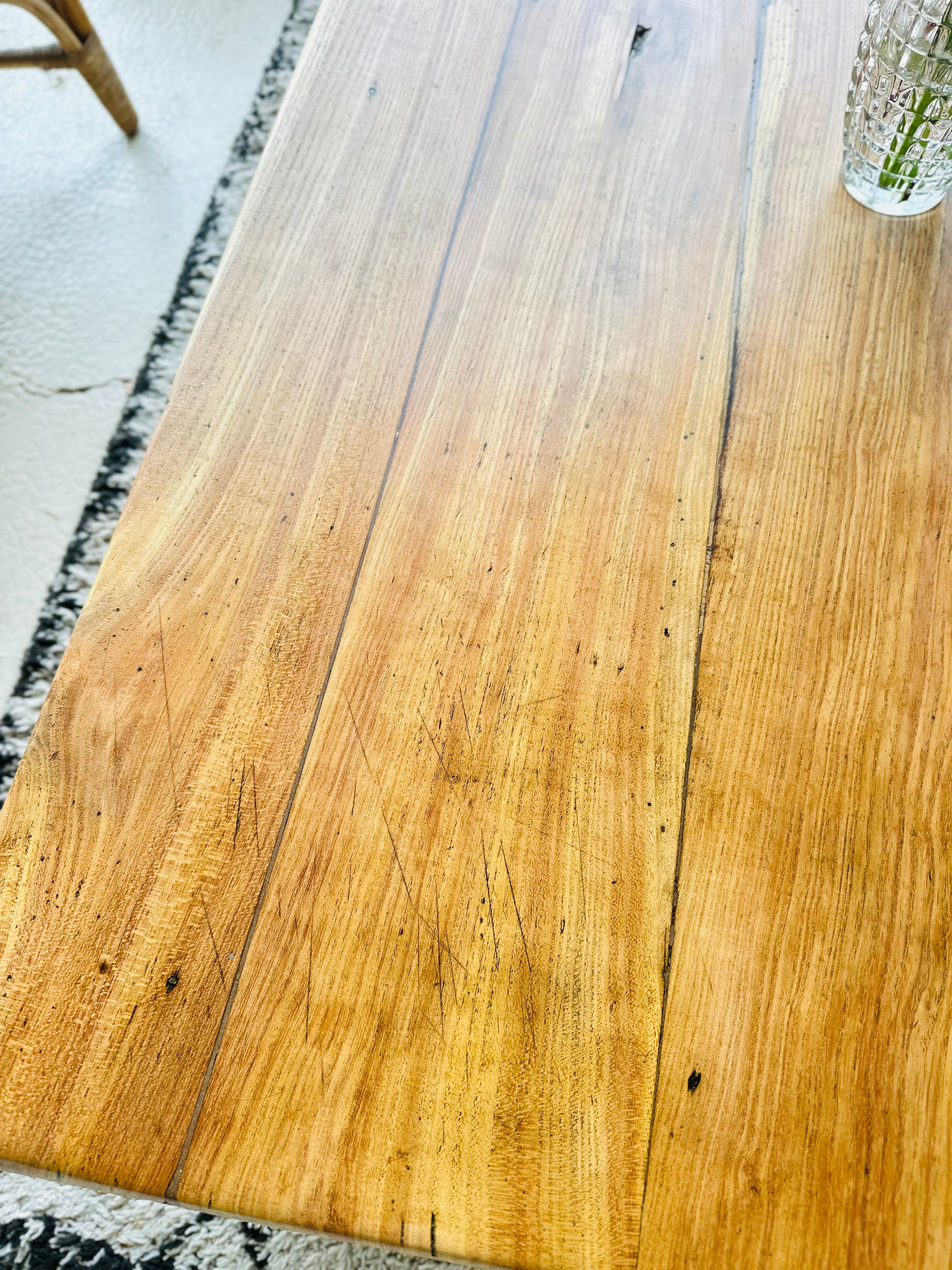 Grande table basse bois massif