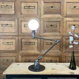 Jieldé patinated industrial lamp