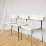 Trio de chaises Campus Lammhults Suède 1990