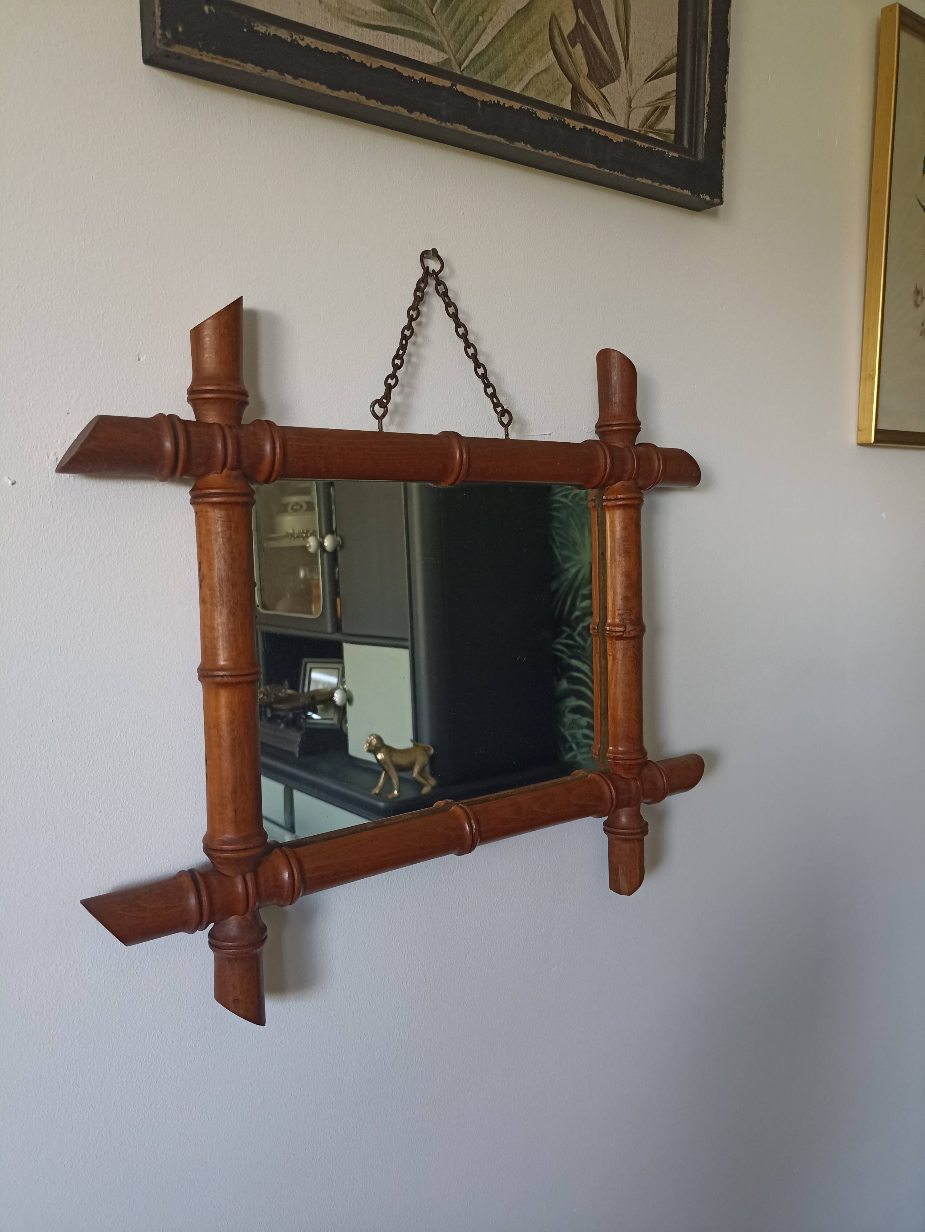 Bamboo mirror