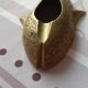 Old brass ashtray, fish shape